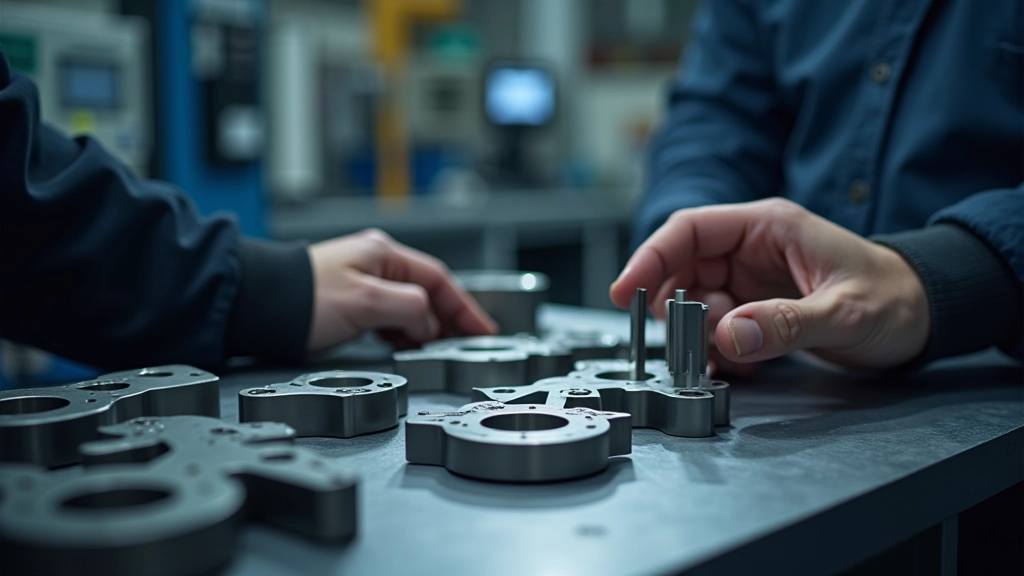 Quality control and precision measurement in our manufacturing process